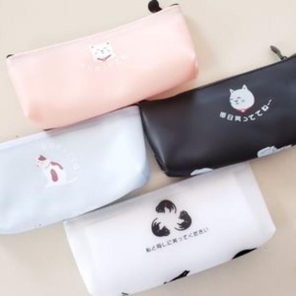 Cat Pencil or Makeup tool bag - Picture 4 of 7